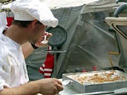 Einsatzkräfte haben einen anspruchsvollen Gaumen