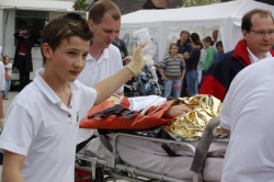 Rettungsshow mit Jugendrotkreuz und Bereitschaft Deisenhofen