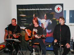 Die Band Huntcase live beim Roten Kreuz Deisenhofen
